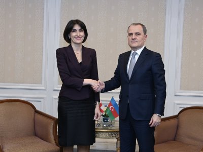 Azərbaycanla Gürcüstanın baş diplomatları görüşdü