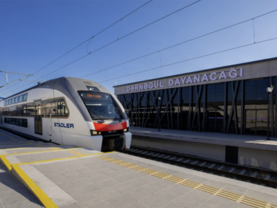 Bölgələrə gedən qatarlar bu dayanacaqdan da keçəcək