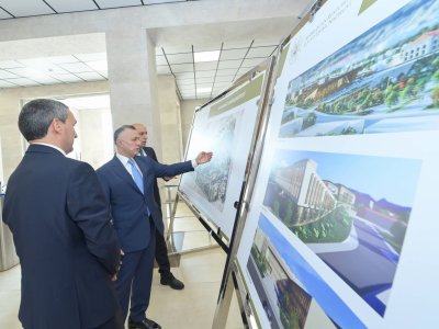 Nazirlər Qarabağ Universitetinin&nbsp;klinikasında oldular - FOTO