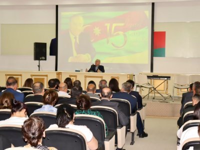 Samuxda Milli Qurtuluş Günü qeyd olundu - FOTO