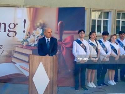 Emin Əmrullayev "Son zəng" tədbirində - FOTO