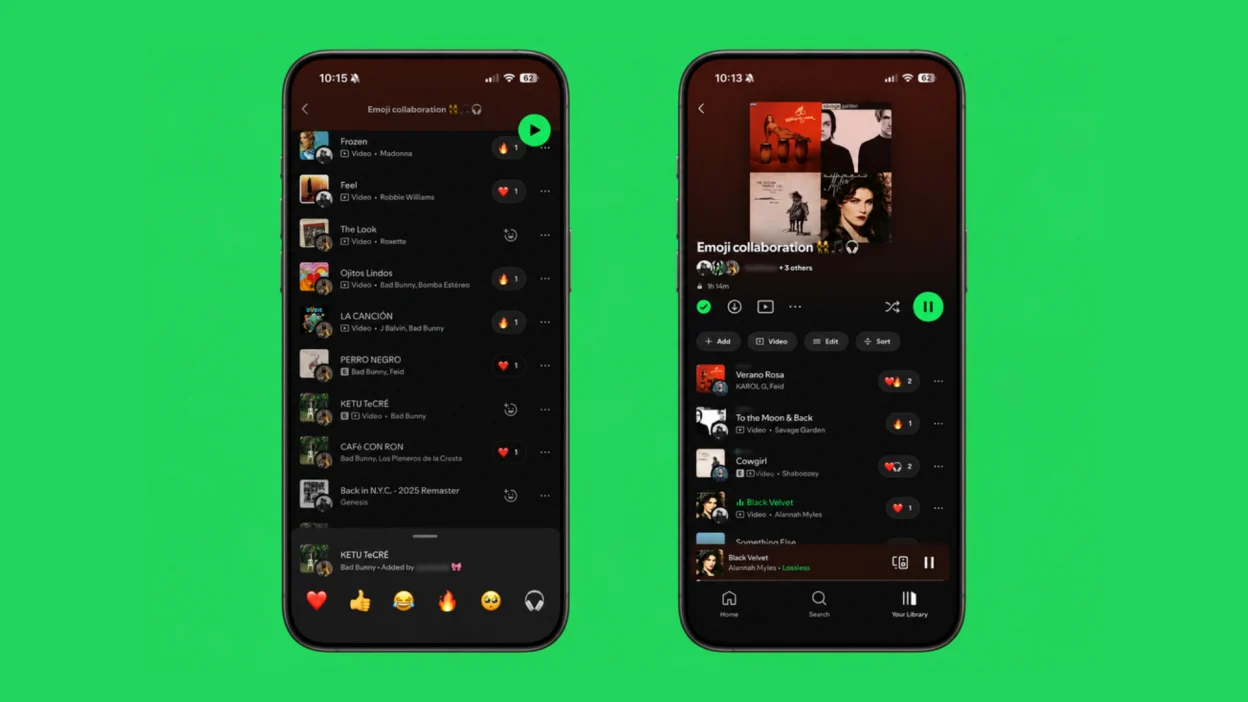 Spotify-a emocilər gəldi