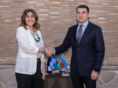 Adil Kərimli Romada daha bir görüş keçirdi - FOTO