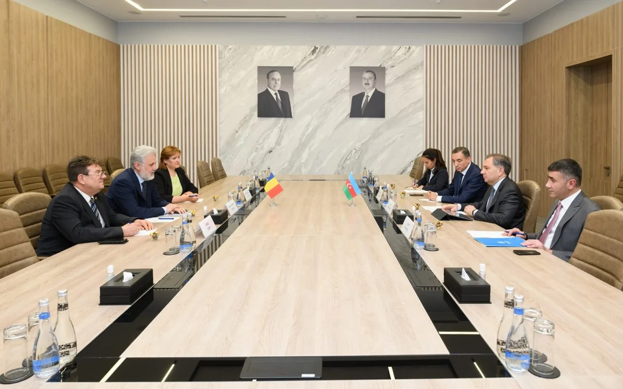 RİNN-də Rumıniya Prezidentinin müşaviri ilə görüş keçirildi - FOTO