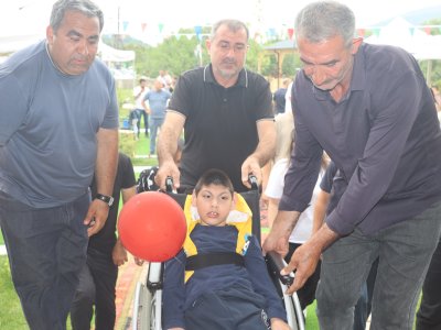 Ağdərədə şəhid ailələri yeni məkanda oldular - FOTO