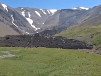 Qubada sürüşmə davam edir