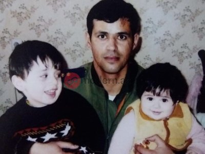 Şəhiddən qalan son foto: Üçrəngli bayrağımızı səmada&nbsp;çəkən ilk PİLOT