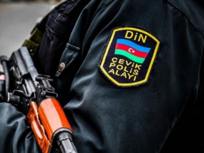 Çevik Polis Alayına xidmətə qəbul elan edildi