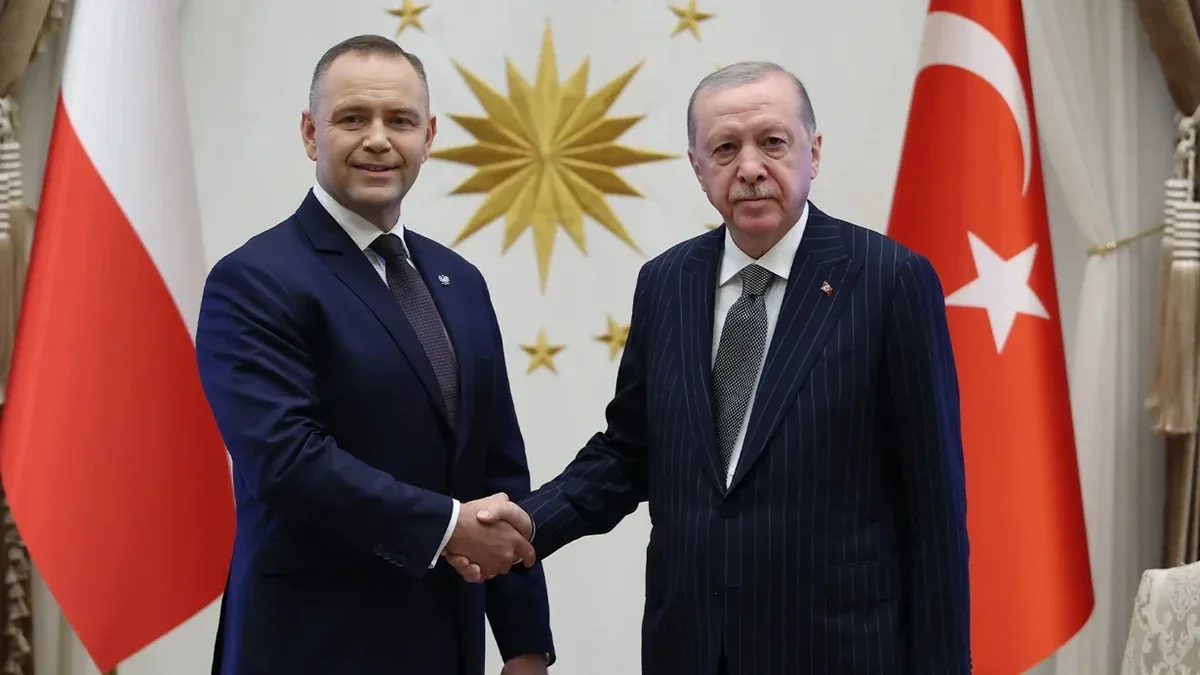 Polşa-Türkiyə müdafiə sənayesi prezidentlərin görüşündə