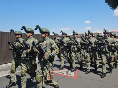 Naxçıvanda hərbi yürüş keçirilib - FOTO