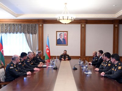 Onlara general-mayor rütbələri təqdim edildi - FOTO&nbsp;&nbsp;