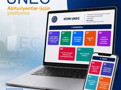 Abituriyentlər üçün yeni rəqəmsal platforma: &ldquo;SİZİN UNEC&rdquo;