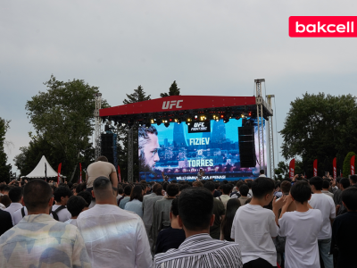 Bakcell ilə Bakıda unudulmaz UFC həyəcanı yaşandı - FOTO