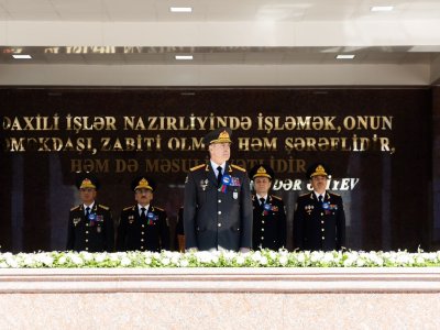 Azərbaycan Polisinin yaranmasının 108-ci ildönümü qeyd olunub