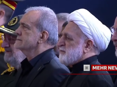 Азербайджанский президент Ирана плакал на похоронах Хаменеи - ВИДЕО