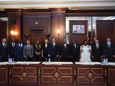 Mahir Süleymanlı Zimbabvedən gələn nümayəndə heyətini qəbul edib