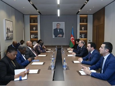 Ceyhun Bayramov Zimbabve Milli Assambleyasının sədri ilə görüşüb&nbsp;