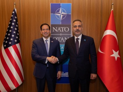 NATO sammiti: Hakan Fidan Marko Rubio ilə görüşdü