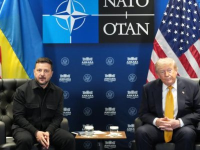 Zelensky - Trump meeting started
