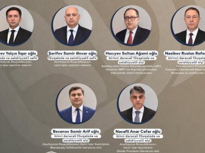 Rütbə verilən bütün səfirlər bu universitetin məzunlarıdır - SİYAHI