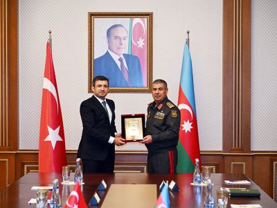 Zakir Həsənov&nbsp;Selçuk Bayraktarla görüşdü