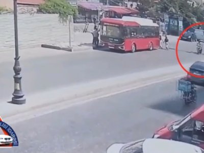 Bakıda iki motosiklet toqquşdu: sürücü öldü