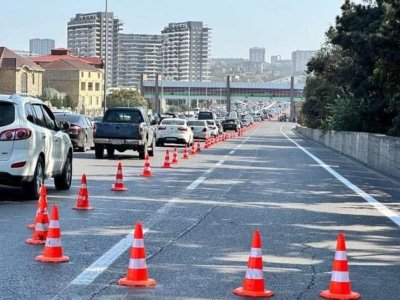Bakının 3 əsas küçəsində yol tam bağlanır
