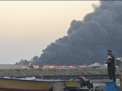 İranın Qeşm adasına raketlər atıldı