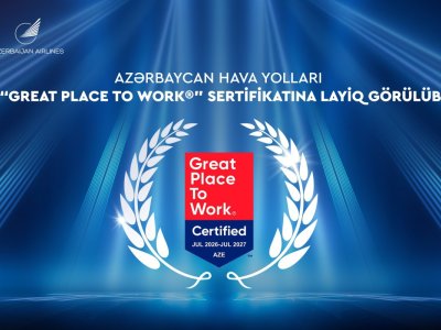 AZAL ilk dəfə &ldquo;Great Place to Work&rdquo; sertifikatı ilə təltif olundu