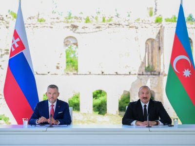 Prezidentlər&nbsp;Şuşada mətbuata bəyanatlarla çıxış ediblər