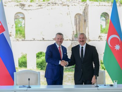 İham Əliyevin sosial media hesabında Slovakiya Prezidentinin Şuşa səfəri ilə bağlı videoçarx paylaşıldı