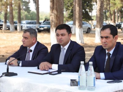Neftçalanın icra başçısı səyyar görüş keçirdi&nbsp;-&nbsp;FOTOLAR
