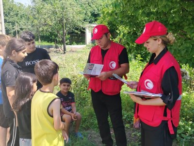 Ağdamda minaların təhlükələrinə dair mühüm tədbir
