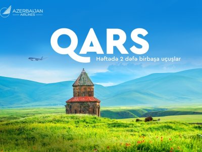 AZAL Qars şəhərinə uçuşlara başlayır