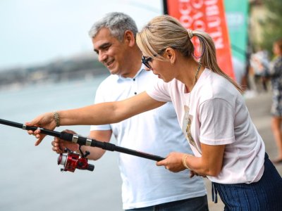 İdman federasiyaları arasında balıq ovu festivalı keçirildi - FOTOLAR