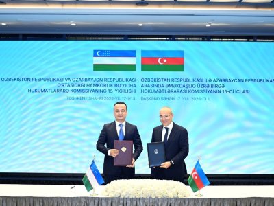 Azərbaycan və Özbəkistan iqtisadi əməkdaşlığında yenilik