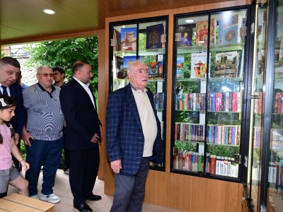 Şuşada "Kitab dayanacağı" istifadəyə verildi