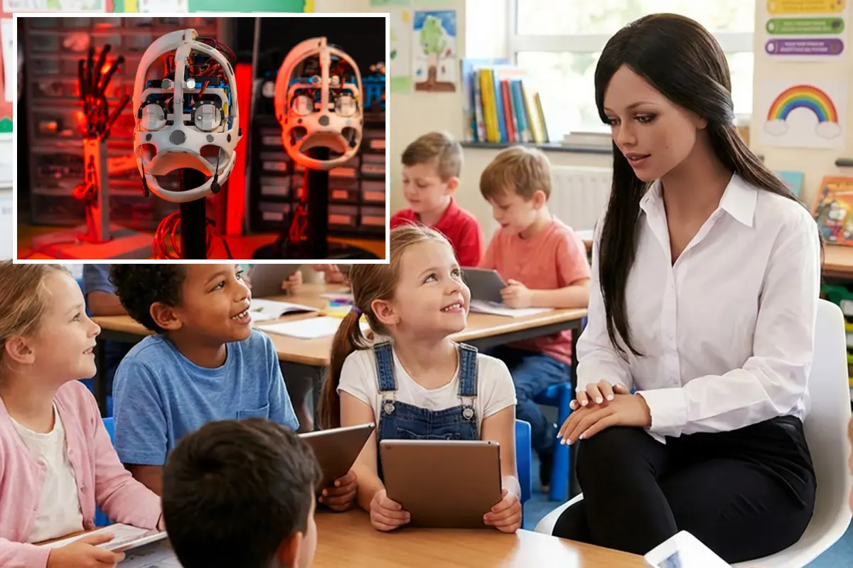 Orta məktəbdə robot müəllim işə başlayır