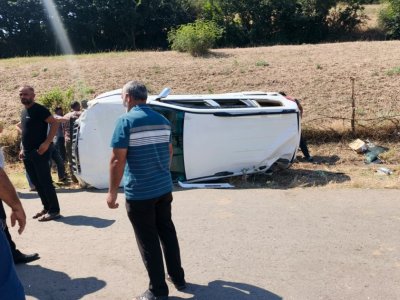Cəlilabadda&nbsp;"Toyota Prado" aşdı, 4 nəfər yaralandı