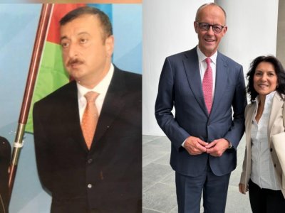 Almaniyada&nbsp;İlham Əliyevin çıxışını azərbaycanlı tərcümə edib