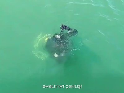 Xəzərdə batan 3 nəfərin axtarışları davam edir - VİDEO