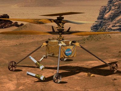 NASA Marsa robot-helikopter göndərir