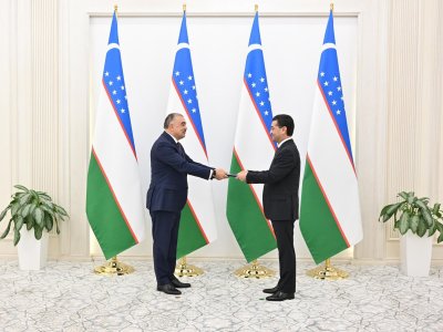 Rəşad Məmmədov etimadnaməsinin surətini Özbəkistan XİN başçısına təqdim etdi