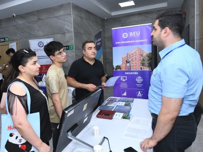 Bakı Mühəndislik Universiteti &ldquo;Ali təhsil müəssisələrinin sərgisi&rdquo;ndə - FOTO