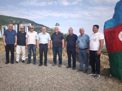 İsa Qəmbər 33 ildən sonra Qarabağa getdi - FOTOLAR