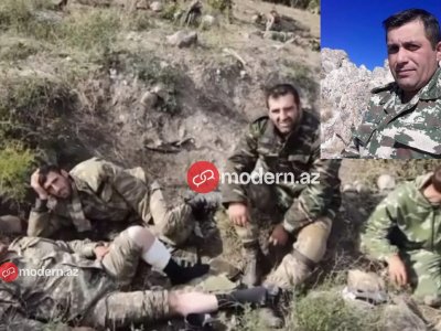 Şəhiddən qalan son foto: Polkovnik-leytenantı tanıyanlar&nbsp;onunla qürür duyur