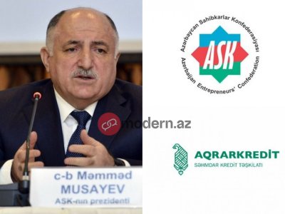 "Aqrarkredit" işinə görə Sahibkarlar Konfederasiyası məsuliyyət daşıyırmı? - AÇIQLAMA