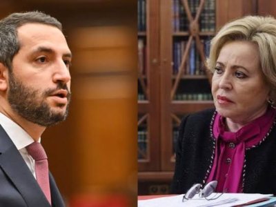 Ermənistanın spikeri rusiyalı həmkarının suallarını cavablandırıb