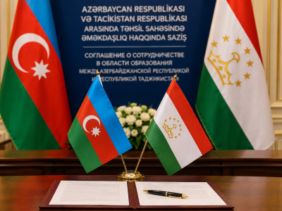 Azərbaycanla Tacikistan arasında təhsillə bağlı mühüm sənəd&nbsp;İMZALANDI
