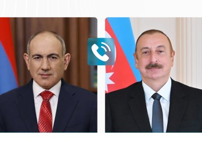 Paşinyan İlham Əliyevə zəng etdi